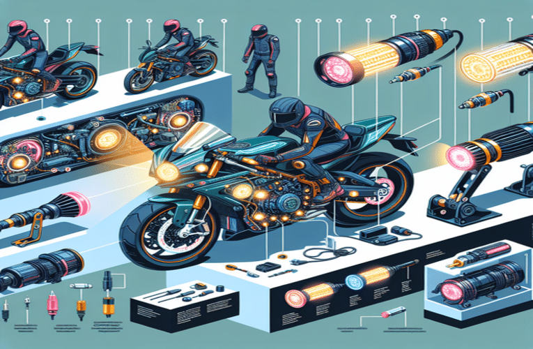 Jakie są najlepsze systemy oświetlenia LED do motocykli – przewodnik po wyborze i montażu